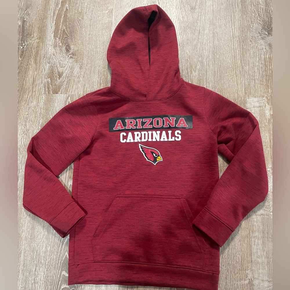 NFL Team Apparel Arizona Cardinals Hoodie Youth Large